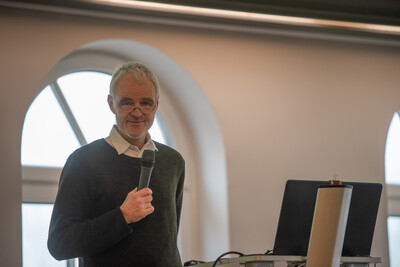 Prof. Dr. Johannes Isselstein von Uni Göttingen sprach über wissenschaftliche Erkenntnisse bei der Grünlandnutzung.