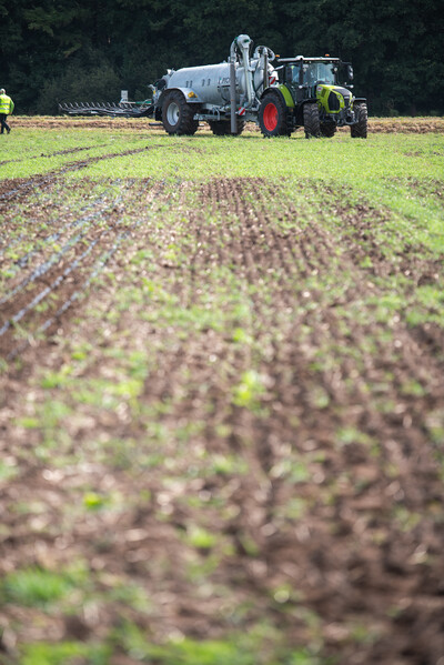 Maschinenvorf&uuml;hrung G&uuml;lletechnik Nortrup 2025