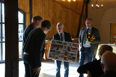 Verleihung des Staatsehrenpreises an den Betrieb Kleemann, Lütetsburg