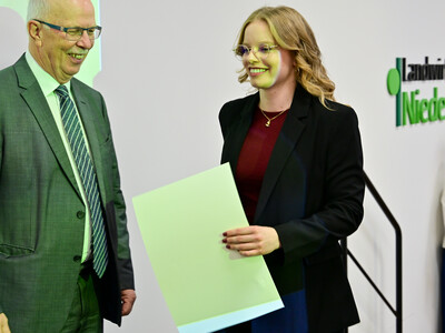 &Uuml;bergabe Meisterbriefe Hauswirtschaft 2025 in Hannover