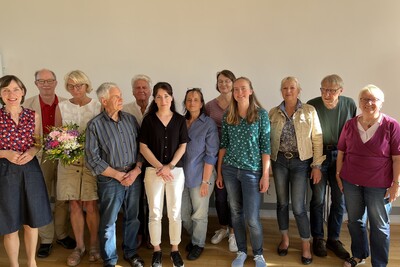 Kerstin Fricke, Beraterin zum Biotop und Artenschutz, und Dr. Jürgen Grocholl, Leiter der Bezirksstelle Uelzen der LWK, (v. l.) hatten Mitte August Akteure aus Landwirtschaft und Naturschutz zum Runden Tisch nach Celle eingeladen