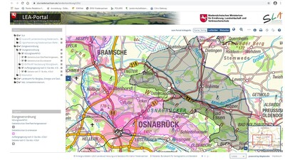 Screenshot LEA Portal - © Jutta Klaukien Screenshot LEA Portal