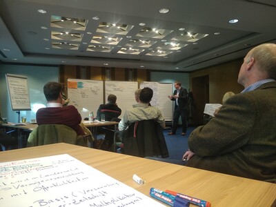 Workshop Betriebliches Risikomanagement im Kalamitätsfalle - © Diana Jacobi Workshop 'Betriebliches Risikomanagement im Kalamitätsfalle'