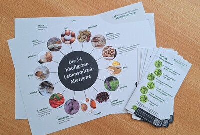 Neue Poster Allergene und H&auml;ndehygiene