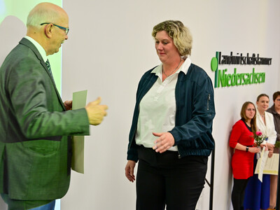 &Uuml;bergabe Meisterbriefe Hauswirtschaft 2025 in Hannover