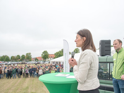 Feldtage 2023 der Landwirtschaftskammer Niedersachsen in Nordstemmen mit Besuch von Agrarministerin Miriam Staudte am Donnerstag (1. Juni).