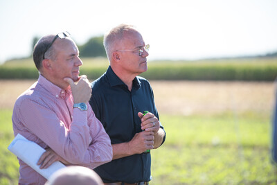 LWK-Vorstandsmitglied Markus Gerhardy (links) und Matthias Miersch