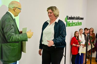 &Uuml;bergabe Meisterbriefe Hauswirtschaft 2025 in Hannover