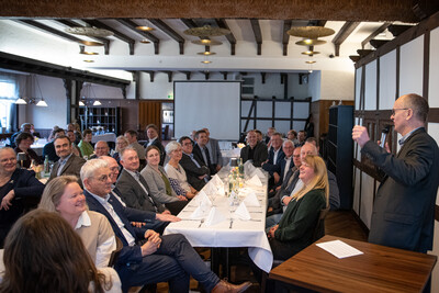 Verabschiedung des Osnabr&uuml;cker Bezirksstellenleiters Ludger Bernhold am 27.02.2026 in Bohmte.