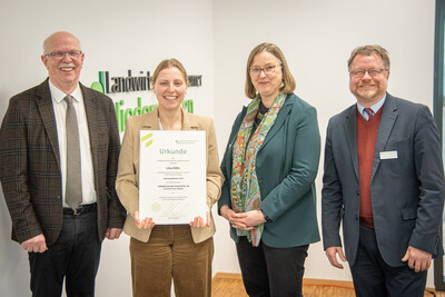 Ehrung der jahrgangsbesten Absolvent/-innen in der Aus- und Fortbildung 2025 am 11.02.2026 in Hannover.