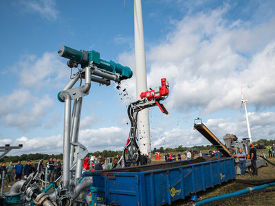 Maschinenvorf&uuml;hrung G&uuml;lletechnik Nortrup 2025