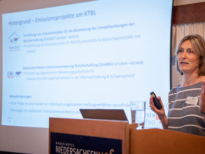 Dr. Ulrike Wolf (KTBL) als Referentin der Tagung 'Emissionen aus der Tierhaltung' am 23.06.2026 in Verden.