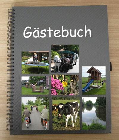Beispiel Gästemappe - © Ilse Tschemeres Beispiel Gästemappe