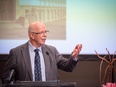Kammerpr&auml;sident Gerhard Schwetje beim Gesellschaftsabend der Landwirtschaftskammer Niedersachsen am 19.11.2025 in Oldenburg.