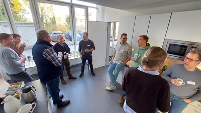 Die besten Gespr&auml;che finden in dre K&uuml;che statt.