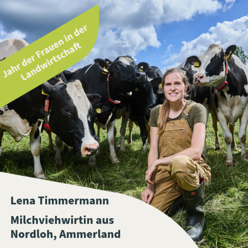 Internationales Jahr der Frauen in der Landwirtschaft - drei Fragen an Lena Timmermann