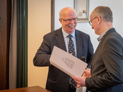 Verabschiedung des Osnabr&uuml;cker Bezirksstellenleiters Ludger Bernhold am 27.02.2026 in Bohmte.
