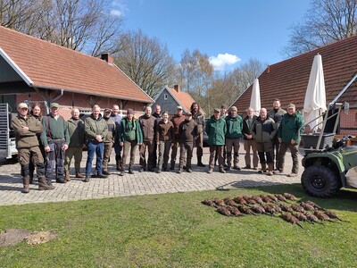 Teilnehmer Bisamfangwoche