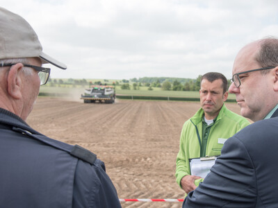 Tag zwei der Feldtage der Landwirtschaftskammer Niedersachsen am 02.06.2023 auf der Versuchsstation Poppenburg in Nordstemmen (Kreis Hildesheim).