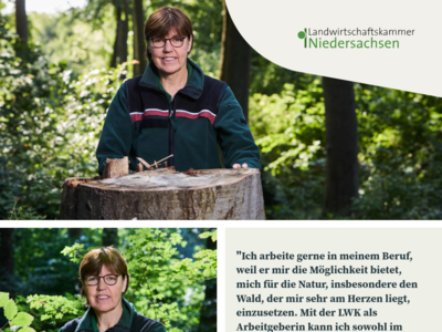Ruth Berstermann - Försterin im Fachbereich Forstliche Förderung