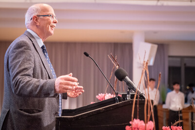 Kammerpr&auml;sident Gerhard Schwetje beim Gesellschaftsabend der Landwirtschaftskammer Niedersachsen am 19.11.2025 in Oldenburg.