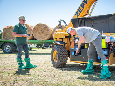 Praxistag Alternative Antriebsenergien f&uuml;r Landmaschinen am 01.07.2025 im LBZ Echem.