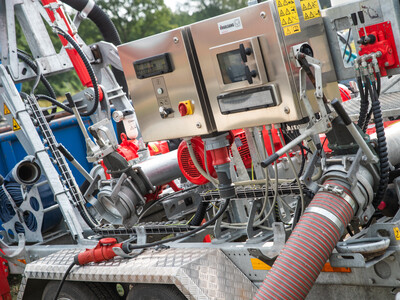 Maschinenvorf&uuml;hrung G&uuml;lletechnik Nortrup 2025