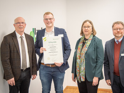 Ehrung der jahrgangsbesten Absolvent/-innen in der Aus- und Fortbildung 2025 am 11.02.2026 in Hannover.