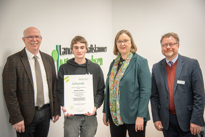 Ehrung der jahrgangsbesten Absolvent/-innen in der Aus- und Fortbildung 2025 am 11.02.2026 in Hannover.