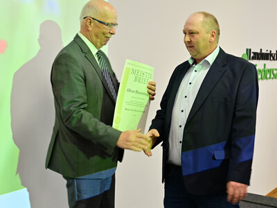 &Uuml;bergabe Meisterbriefe Hauswirtschaft 2025 in Hannover