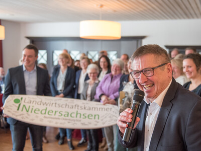 Abschiedsfeier für Dr. Günter Kuhnt, Leiter der Bezirksstelle Oldenburg-Süd.