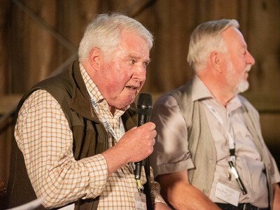 Franz-Josef Fl&ouml;gel (l.) und Erich Ziesenitz