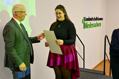 &Uuml;bergabe Meisterbriefe Hauswirtschaft 2025 in Hannover