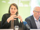 Agrarministerin Miriam Staudte (l.) bei der Pressekonferenz zur Vorstellung des Nährstoffberichts 2024/25 am 15.06.2026 im niedersächsischen Agrarministerium. - © Wolfgang Ehrecke Agrarministerin Miriam Staudte (l.) bei der Pressekonferenz zur Vorstellung des Nährstoffberichts 2024/25 am 15.06.2026 im niedersächsischen Agrarministerium.