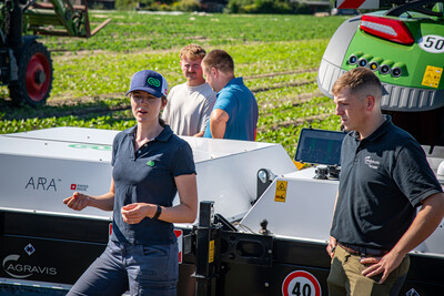 Vorstellung der ARA-Feldspritze mit kameragesteuertem Spot Spraying auf dem 5. Feldtag Gem&uuml;sebau am 13.08.2026 auf den Fl&auml;chen von Hof Krull in Burgdorf/Otze.