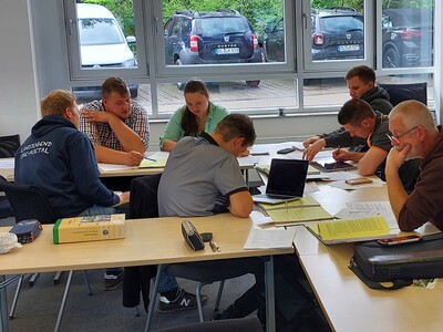 Gruppenarbeit im Meisterkurs - © Rolf Fricke Gruppenarbeit im Meisterkurs