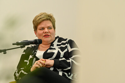 Iris Tapphorn auf der Fachtagung 'Frauen in der Landwirtschaft - Mut tut gut!'