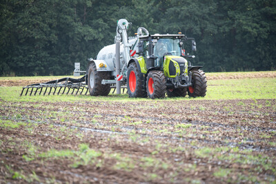 Maschinenvorf&uuml;hrung G&uuml;lletechnik Nortrup 2025
