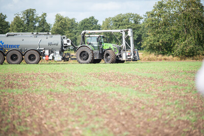 Maschinenvorf&uuml;hrung G&uuml;lletechnik Nortrup 2025