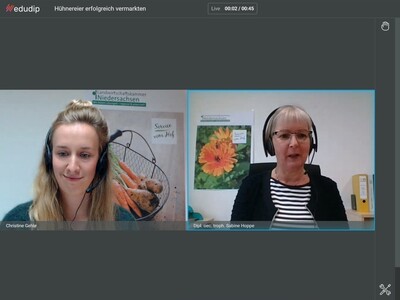 Neue Wege beschreiten: In Zeiten von Corona halten Christine Gehle und Kollegin Sabine Hoppe Seminare auch online ab. - © Christine Gehle Neue Wege beschreiten: In Zeiten von Corona halten Christine Gehle und Kollegin Sabine Hoppe Seminare auch online ab.