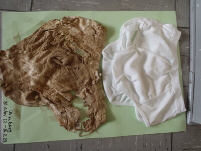 Hosen - vorher und nachher - © LWK Niedersachsen Hosen - vorher und nachher