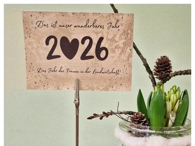 2026 - Das internationale Jahr der Frauen in der Landwirtschaft