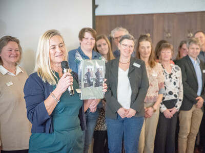 Verabschiedung des Osnabr&uuml;cker Bezirksstellenleiters Ludger Bernhold am 27.02.2026 in Bohmte.