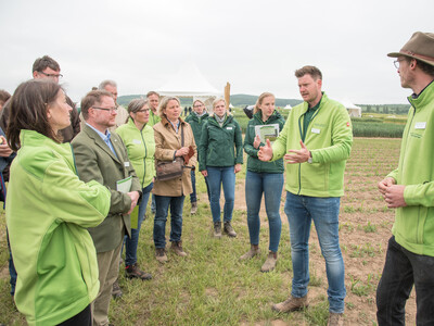 Feldtage 2023 der Landwirtschaftskammer Niedersachsen in Nordstemmen mit Besuch von Agrarministerin Miriam Staudte am Donnerstag (1. Juni).