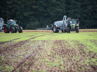 Maschinenvorf&uuml;hrung G&uuml;lletechnik Nortrup 2025