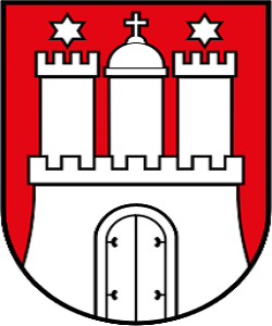 Wappensymbol Bundesland Hamburg