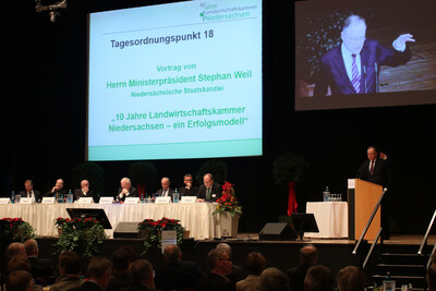 Kammerversammlung 2016 Weser-Ems-Hallen - © Markus Hibbeler Kammerversammlung 2016 Weser-Ems-Hallen