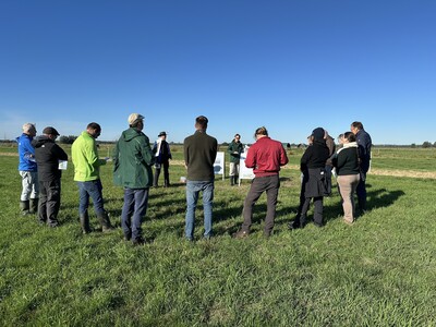 Feldbegang am 24.09.2025 im Bremer Blockland, bei dem erste Zwischenergebnisse vorgestellt und diskutiert wurden