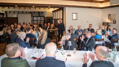Verabschiedung des Osnabr&uuml;cker Bezirksstellenleiters Ludger Bernhold am 27.02.2026 in Bohmte.