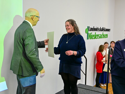 &Uuml;bergabe Meisterbriefe Hauswirtschaft 2025 in Hannover